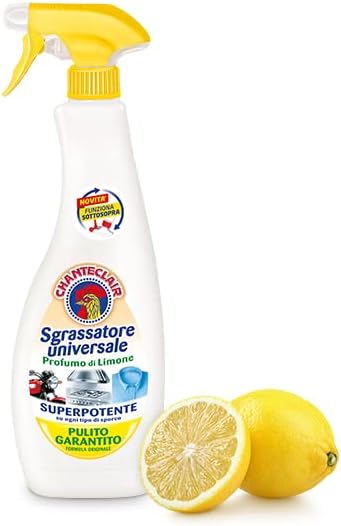 Chante Clair Limone Sgrassatore Universal Extremely Strong Cleaning Fluid Degreaser Cleaner Universal Lemon Degreaser 600 ml