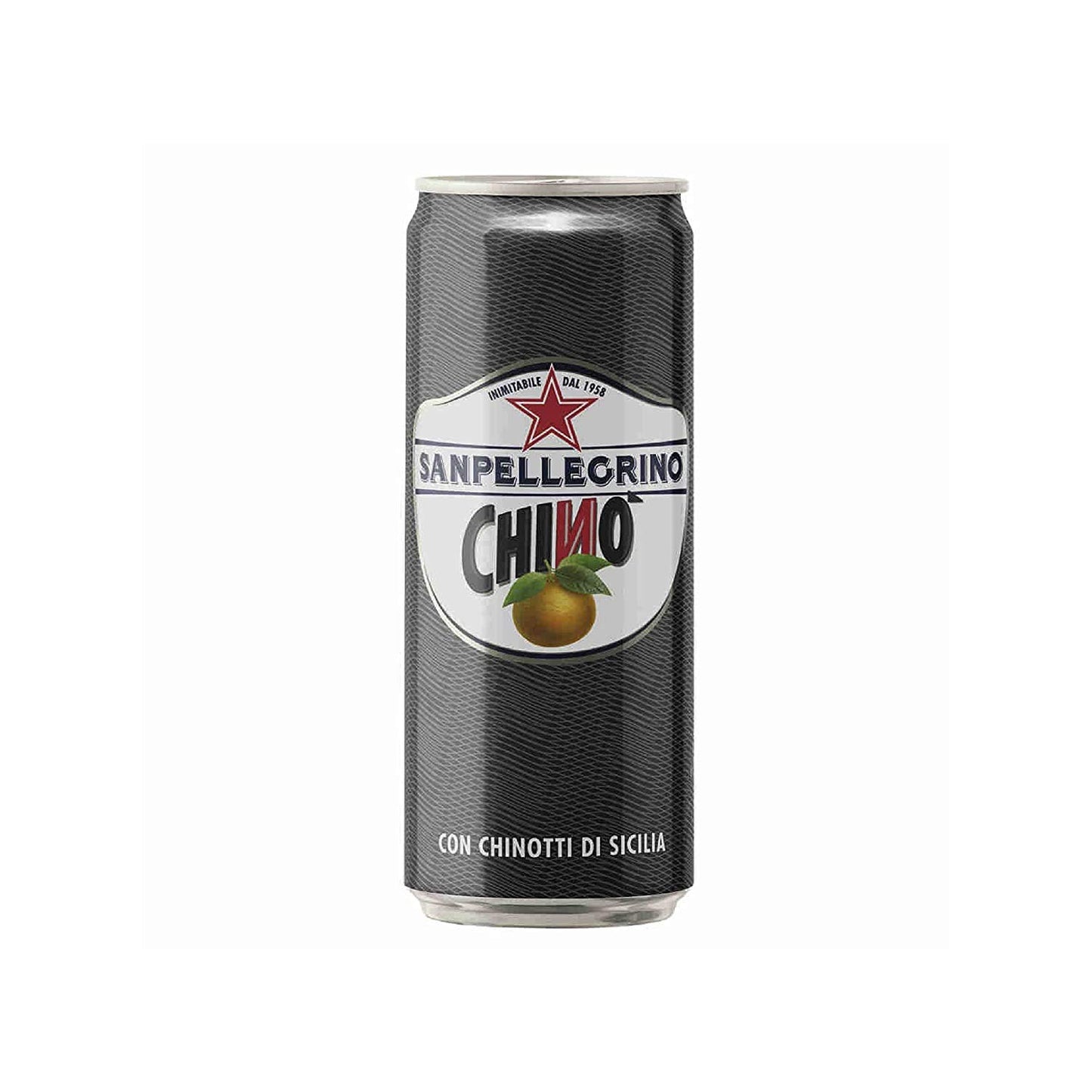 San Pellegrino Chinotto Chinò 330 ml Lemonade, Pack of 24