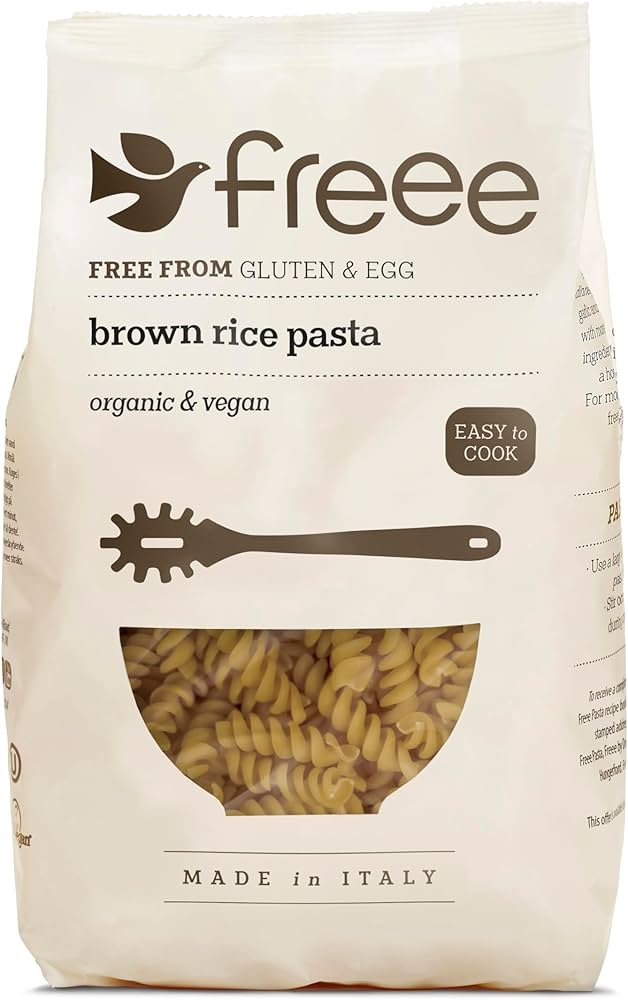 Doves Farm Organic Brown Rice Fusilli 8 X 500G