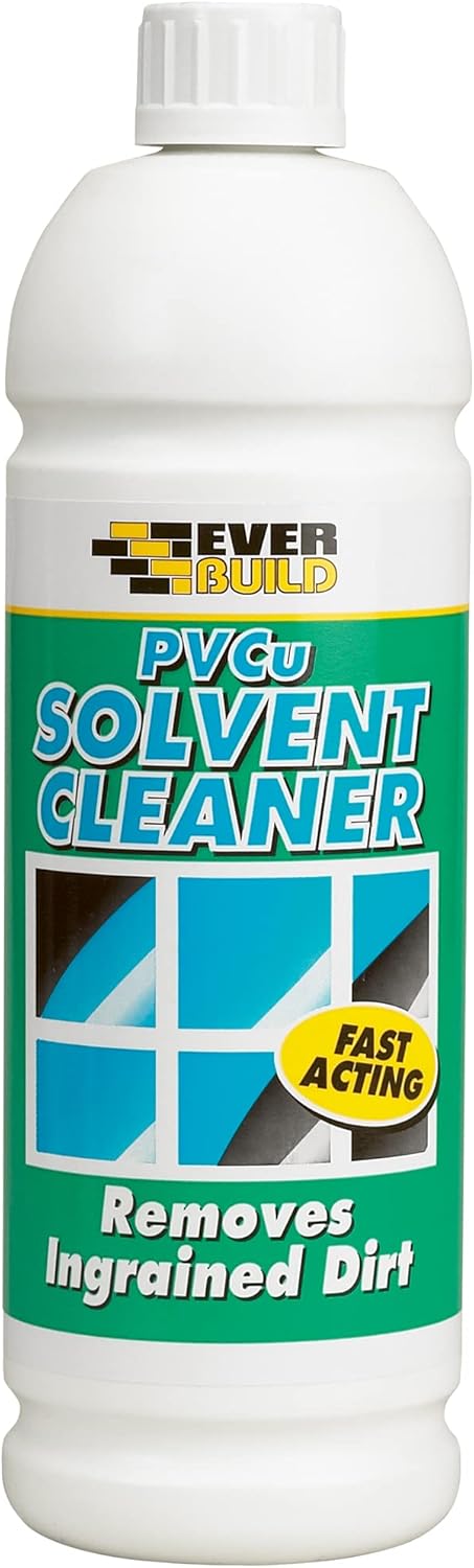 Everbuild PVCu Solvent Based Cleaner, 1 Litre