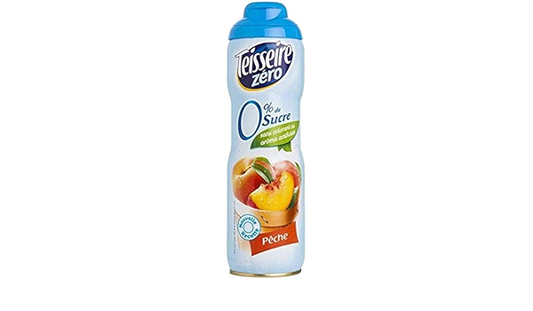Teisseire Syrup 0% Sugar Peach 60cl