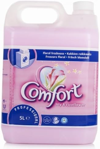 Comfort 5L professional Lily & Riceflower Fabric softener conditioner By Comfort