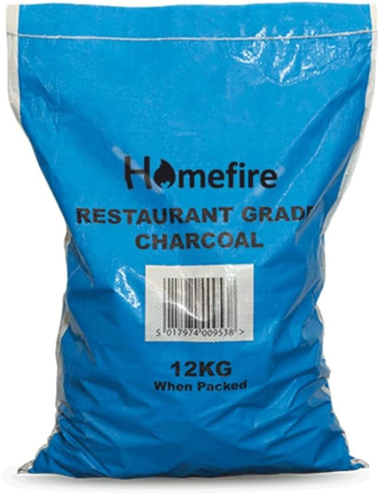 Homefire Premium Restaurant Grade Charcoal, Excellent for Grilling and BBQs, 12 kg (Pack of 1)