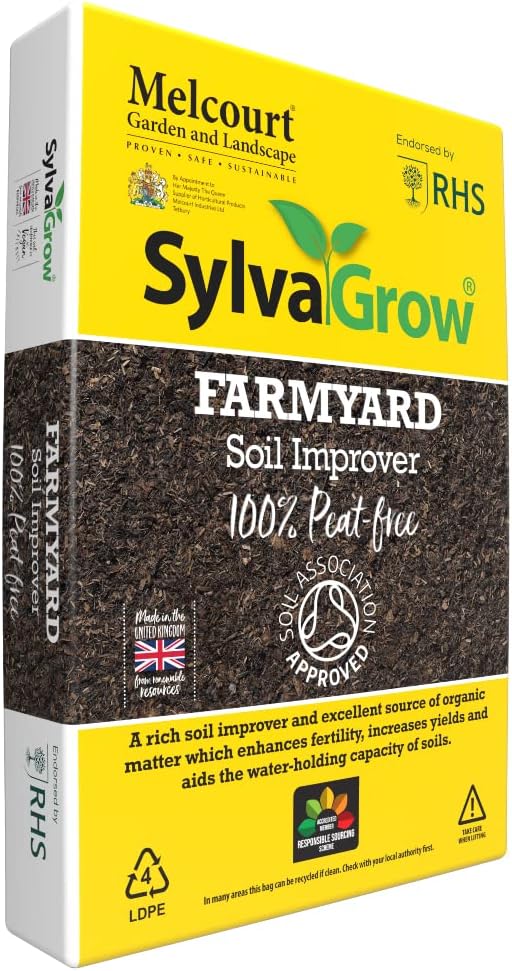 Melcourt Sylvagrow Farmyard Soil Improver 50lt