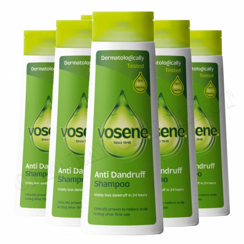 Vosene Original Anti Dandruff Shampoo (250ml) - Pack of 6